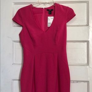 Hot pink dress. Size 8